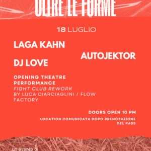 PASS Oltre le Forme 18 Luglio 2026 Capalbio