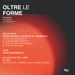 PASS Oltre le Forme 19 Luglio 2025 Capalbio